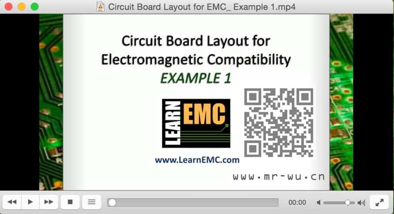  [视频]像这么吊的 EMC Layout 讲解视频这辈子都没见过-Circuit Board Layout for EMC: Example 1