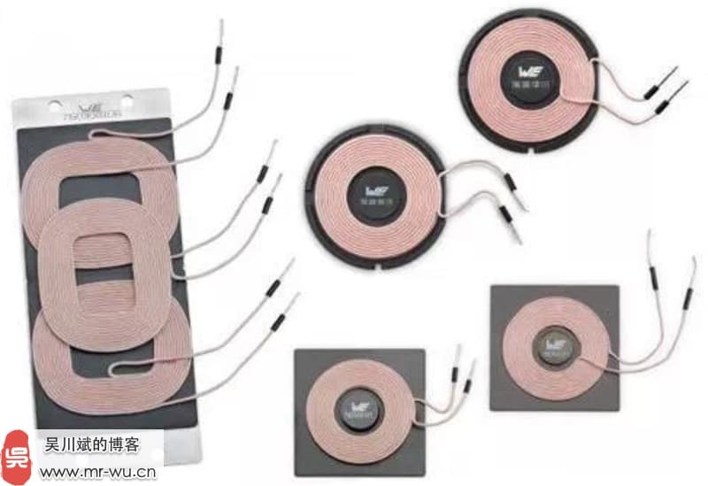 Wurth Elektronik's WE-WPCC 无线充电接受器线圈符合 WPC 的 Qi 标准