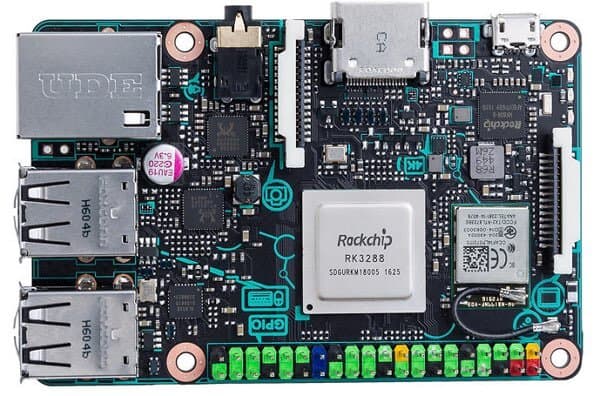  华硕也玩开发板 Tinker Board 基于瑞芯微RK3288 対飚树莓派3