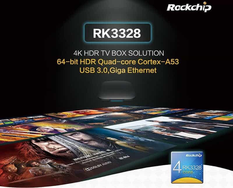  瑞芯微RK3328硬件参考设计分享 原理图 PCB 数据手册