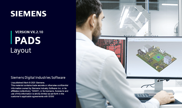  Siemens PADS Standard 标准版 VX.2.10 下载与安装